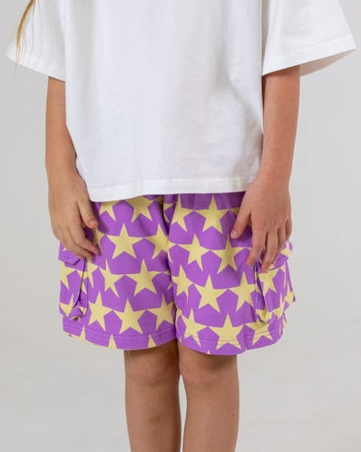 The Starz Short - Lilac/Butter