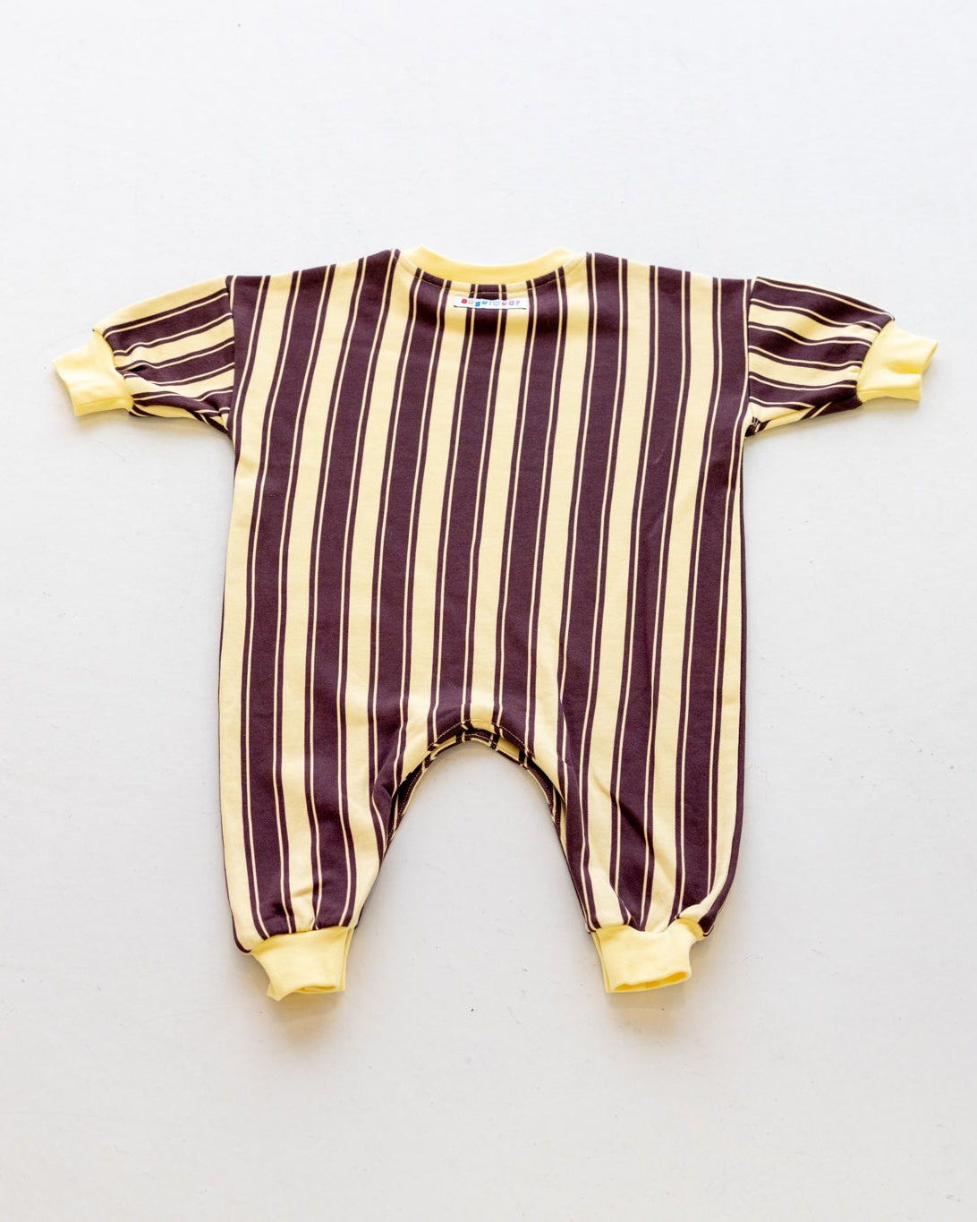 Banana Stripe Romper