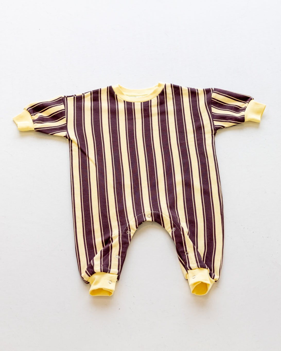 Banana Stripe Romper