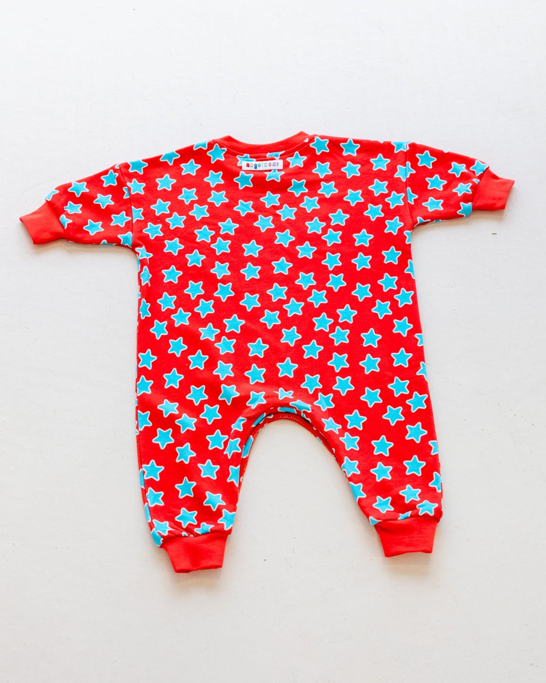 The Starz Romper - Red/Blue