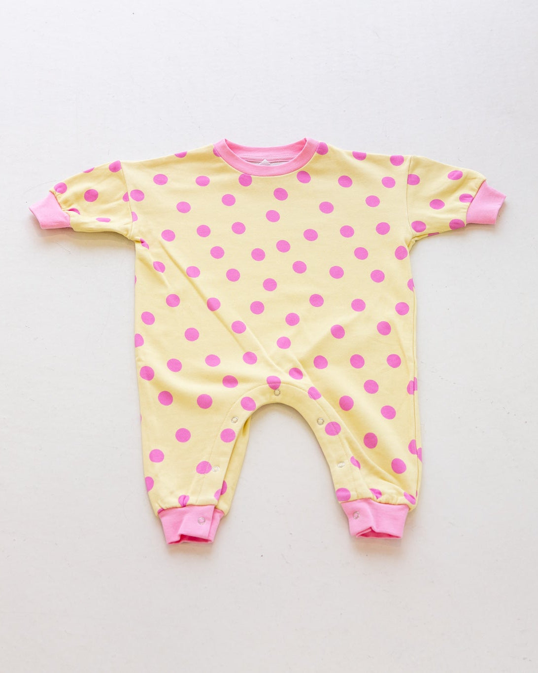 Butter Dot Romper
