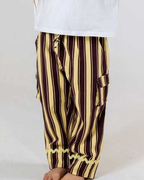 Banana Stripe Pant