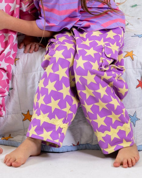 The Starz Pant - Lilac/Butter